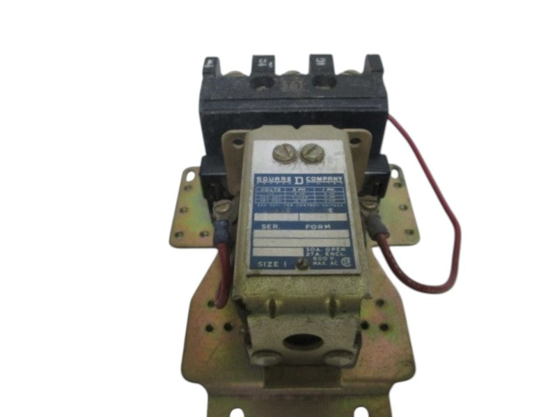 SQUARE D 8502-C0-1 MAGNETIC CONTACTOR  UNMP