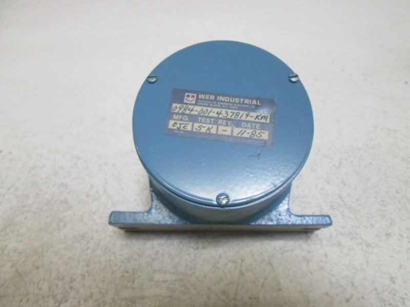 WER INDUSTRIAL 0984-001-437819-KM CONNECTOR  UNMP