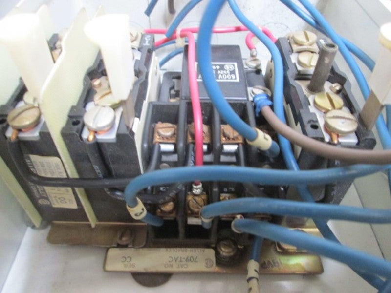 INDUSTRIAL SPARE PART 709-TAC SERIES CC STARTER WITH ENCLOSURE  UNMP