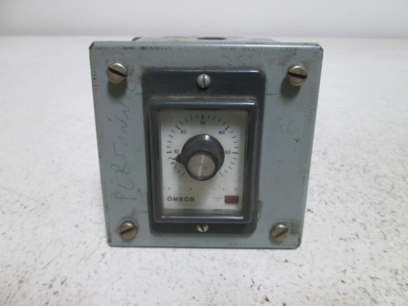 OMRON STPMYHAH ADJUSTABLE DELAY RELAY  UNMP