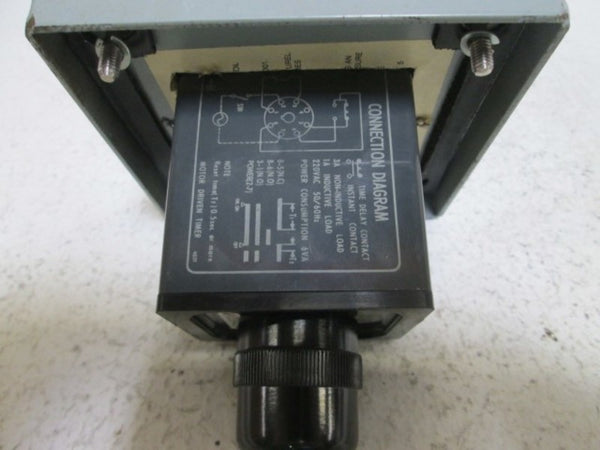 OMRON STPMYHAH ADJUSTABLE DELAY RELAY  UNMP