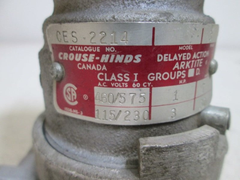 CROUSE-HINDS CES-2214 120/240V  UNMP