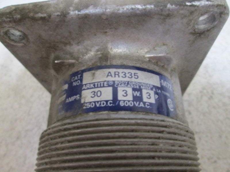 CROUSE-HINDS ARKTITE AR335 RECEPTACLE 30A 3W 3P  UNMP