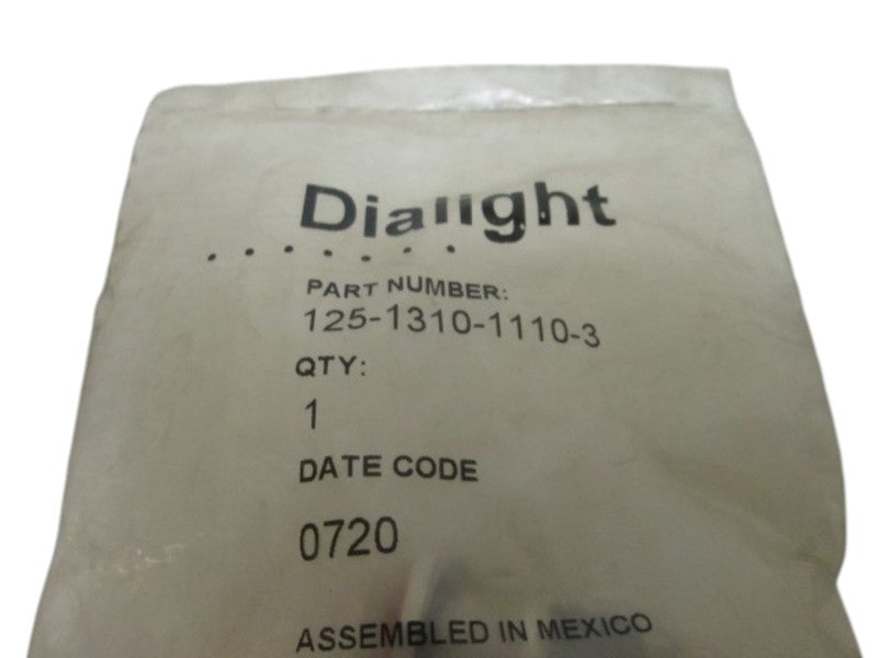 DIALIGHT 125-1310-1110-3 OILTIGHT MINI LENS HOLDER  NSNP IN A BAG