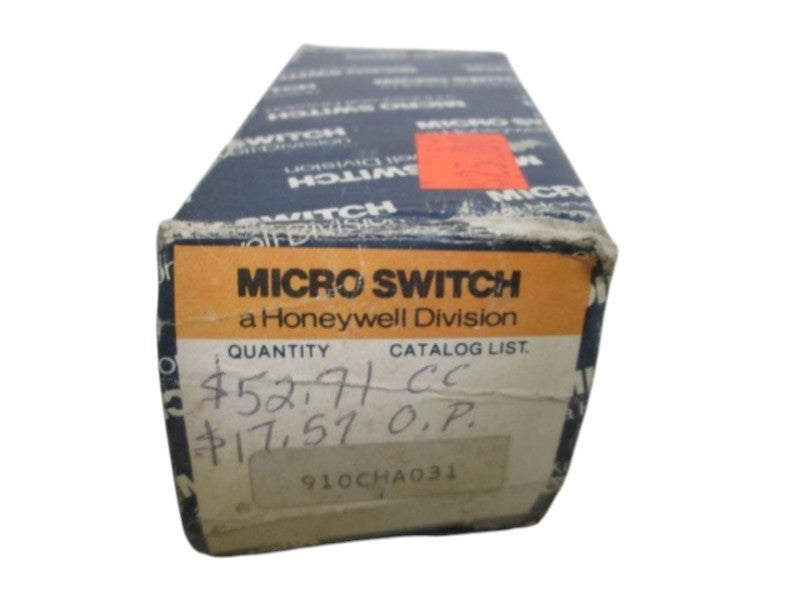 MICRO SWITCH 910CHA031 SELECTOR SWITCH OPERATOR  NSMP