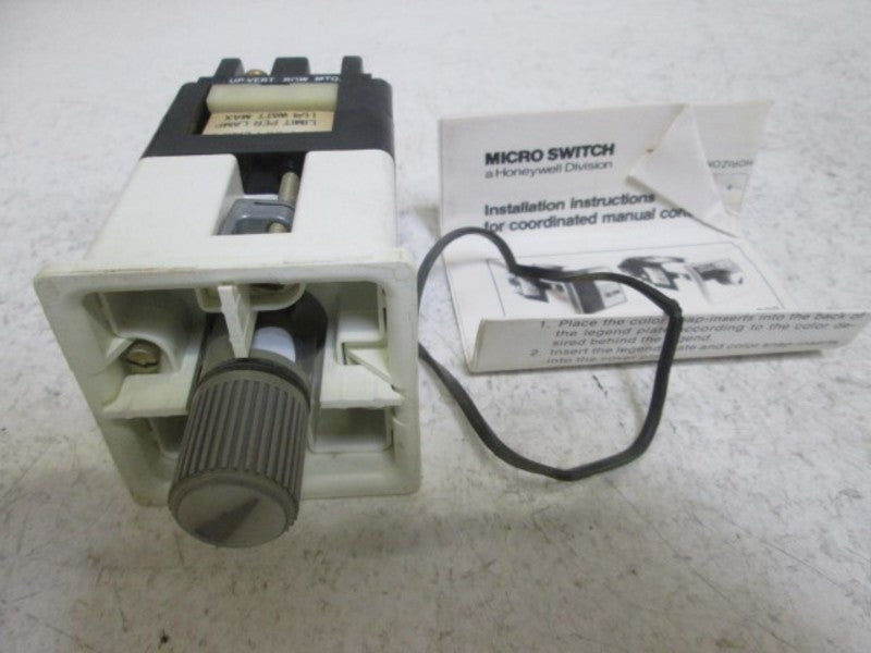 MICRO SWITCH 910CHA031 SELECTOR SWITCH OPERATOR  NSMP