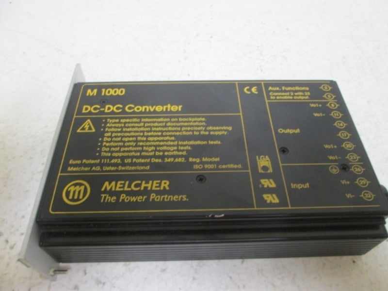 MELCHER M 1000 DC-DC CONVERTER AM 1301-7R  UNMP