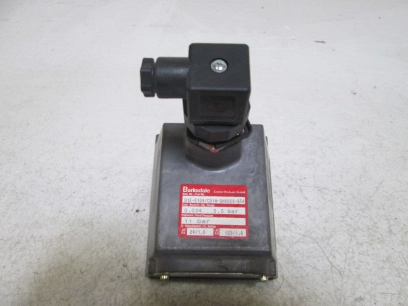 BARKSDALE D1E-0104/CD1H-GH80SS-ST4 PRESSURE SWITCH  NSMP