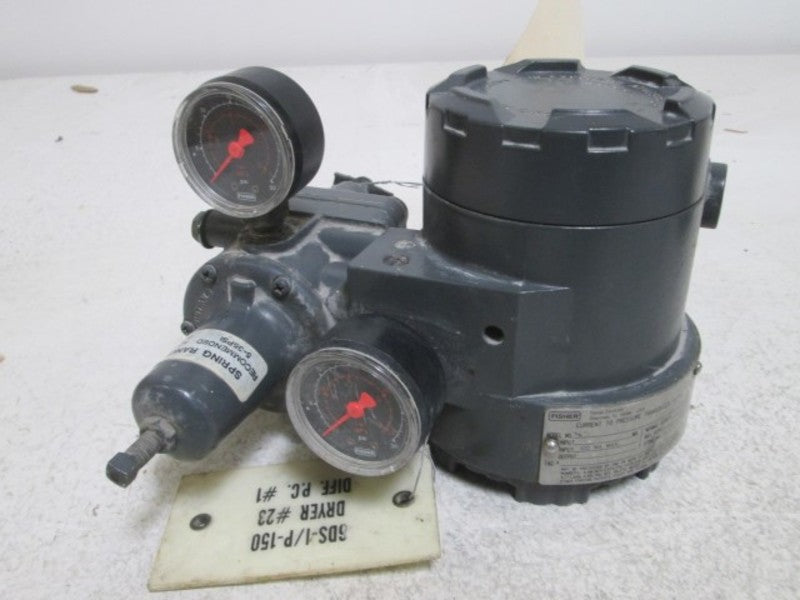 Fisher 846 CURRENT TO PRESSURE TRANSDUCER  UNMP