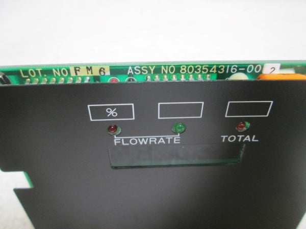 80354316-002 FLOWRATE MODULE BOARD  NSNP