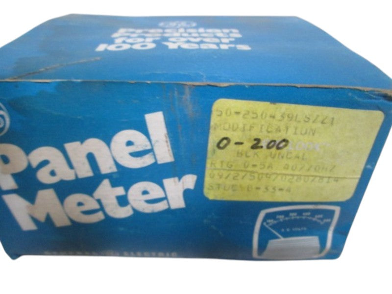 GENERAL ELECTRIC 50-250439LSZZ1 AC AMPERES GAUGE  NSMP