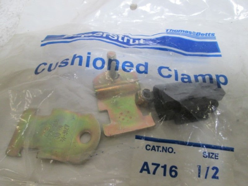 THOMAS & BETTS A716 SIZE 1/2 CUSHIONED CLAMP  FACTORY BAG