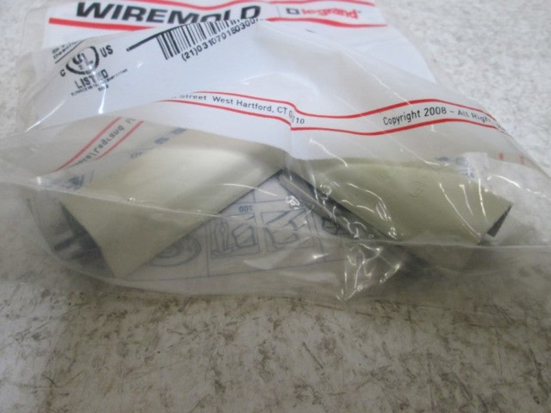 LOT OF 10 WIREMOLD V511 90 DEG FLAT ELBOW NSMP