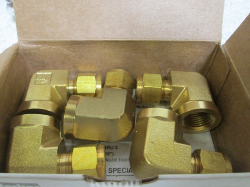 PARKER 6-6 DBZ-B CPI TUBE 3/8" FEMALE (BOX OF 5)  NSMP