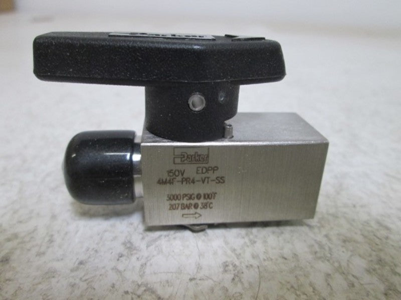 PARKER 4M4F-PR4-VT-SS ROTATING PLUG VALVE  NSMP