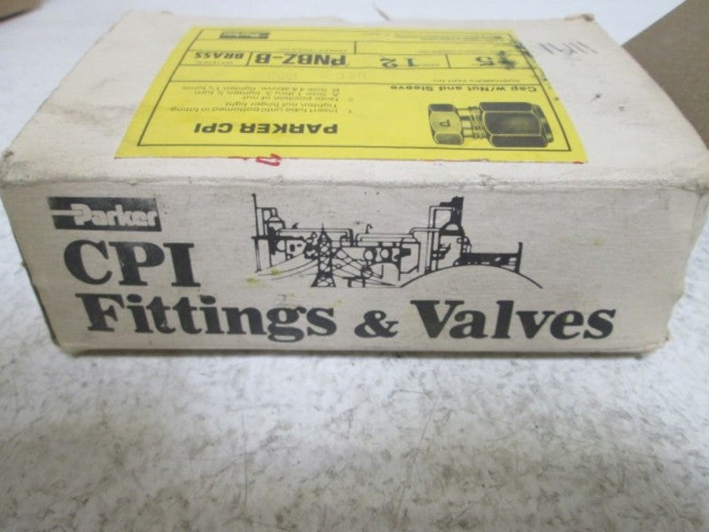 LOT OF 5 PARKER PNBZ-B CPI FITTING NSMP