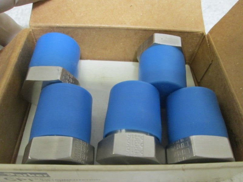 LOT OF 5 PARKER 10-PNZ-SS CPI FITTING NSMP