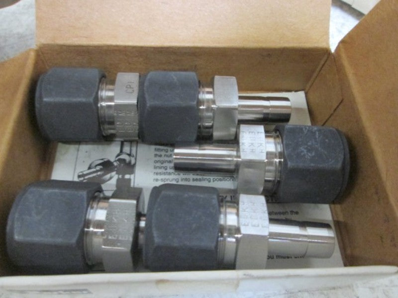 LOT OF 5 PARKER 6-8 TRBZ-SS REDUCER NSMP