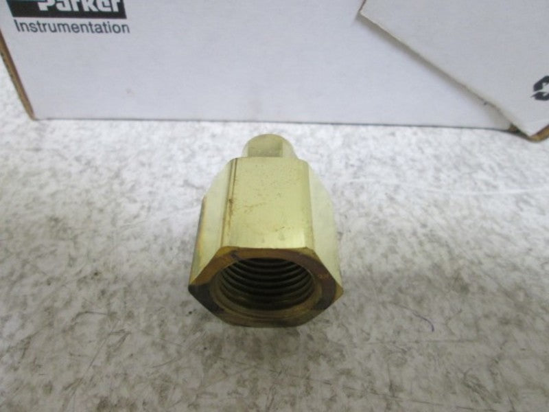 LOT OF 10 PARKER 4-8 GBZ-B FEMALE ADAPTER NSMP