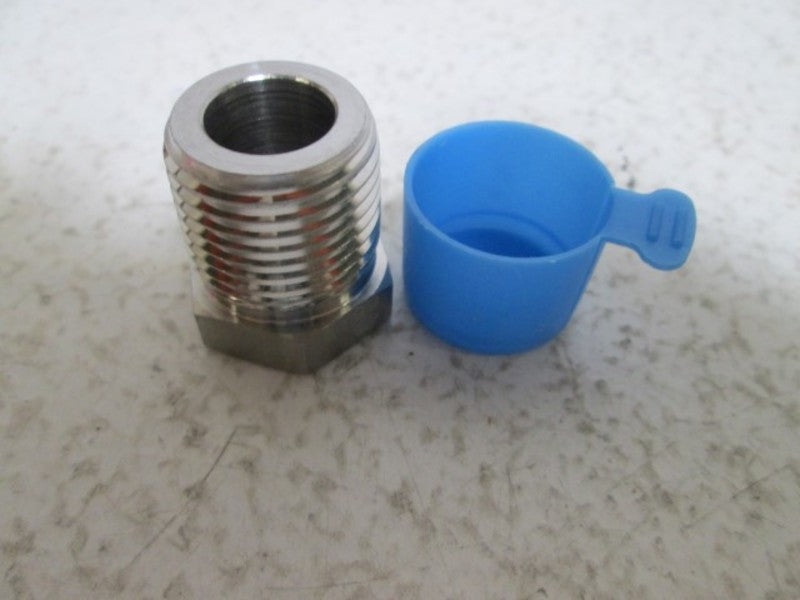 LOT OF 5 PARKER 8MDF-SS PIPE FITTING MALE NSMP