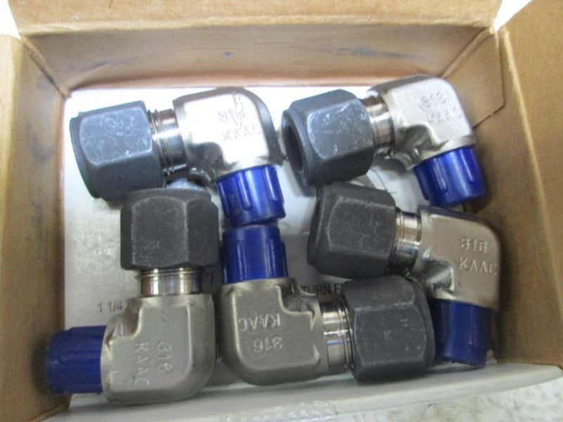 LOT OF 5 PARKER 6-2 CBZ-SS MALE ELBOW NSMP
