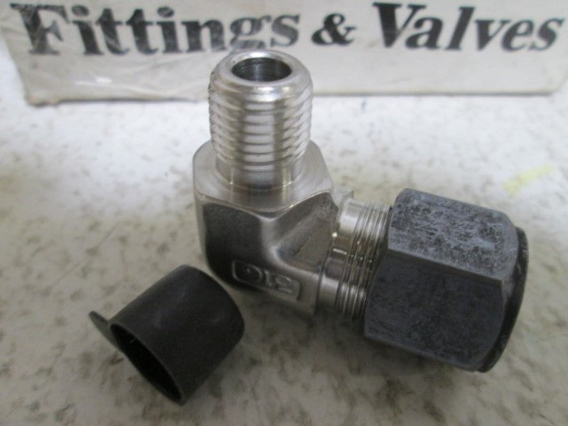 LOT OF 6 PARKER 8-4 CBZ-SS MALE ELBOW NSMP