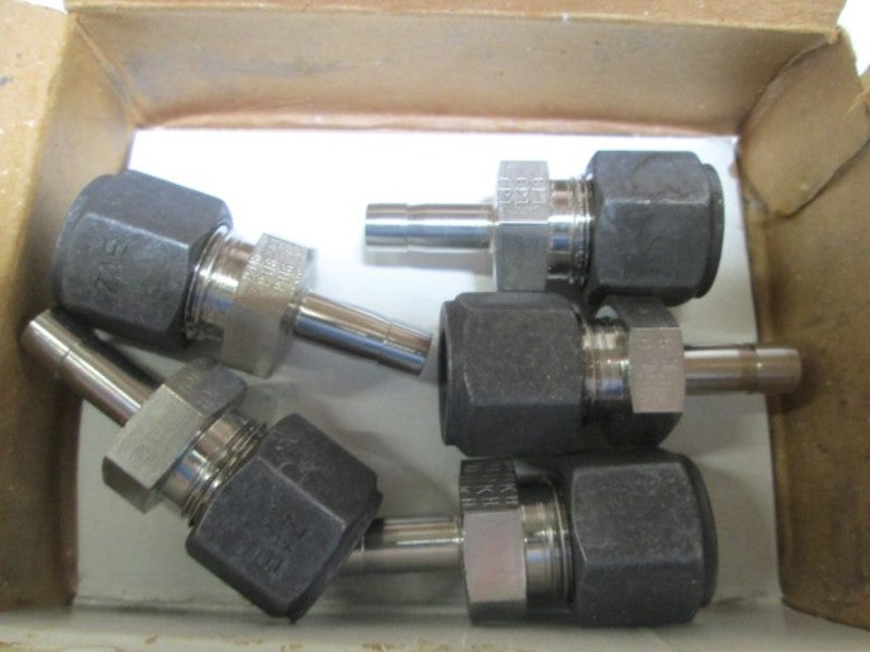 LOT OF 5 PARKER 4-6 TRBZ-SS CPI TUBE END REDUCER NSMP