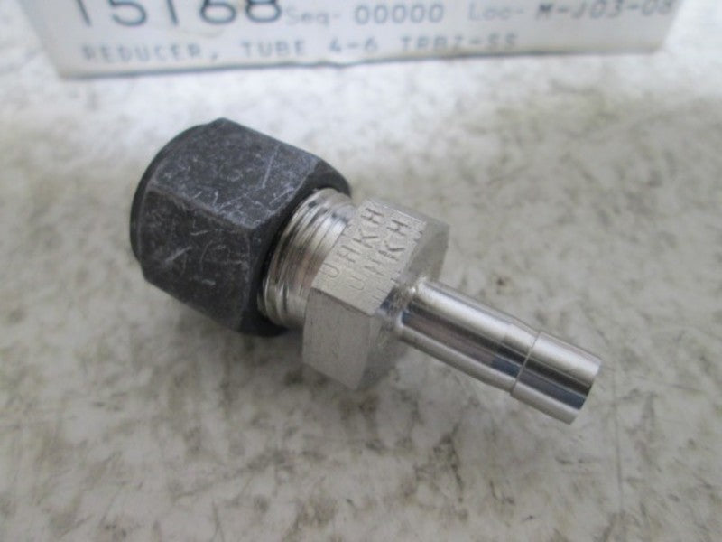 LOT OF 5 PARKER 4-6 TRBZ-SS CPI TUBE END REDUCER NSMP