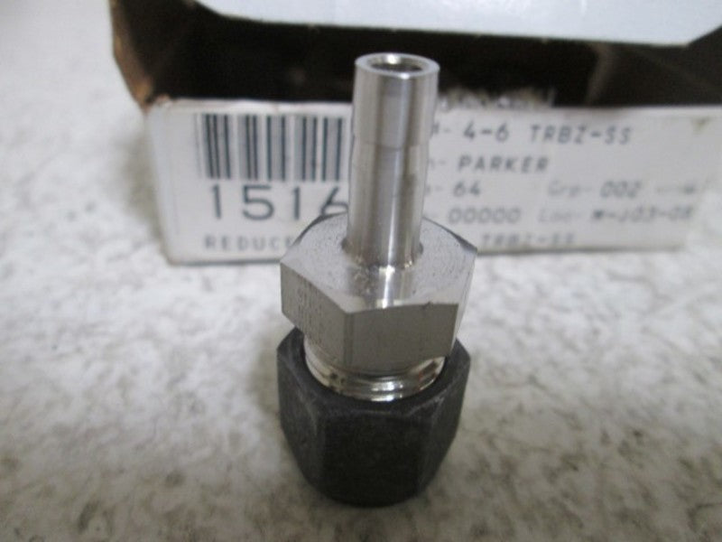 LOT OF 5 PARKER 4-6 TRBZ-SS CPI TUBE END REDUCER NSMP