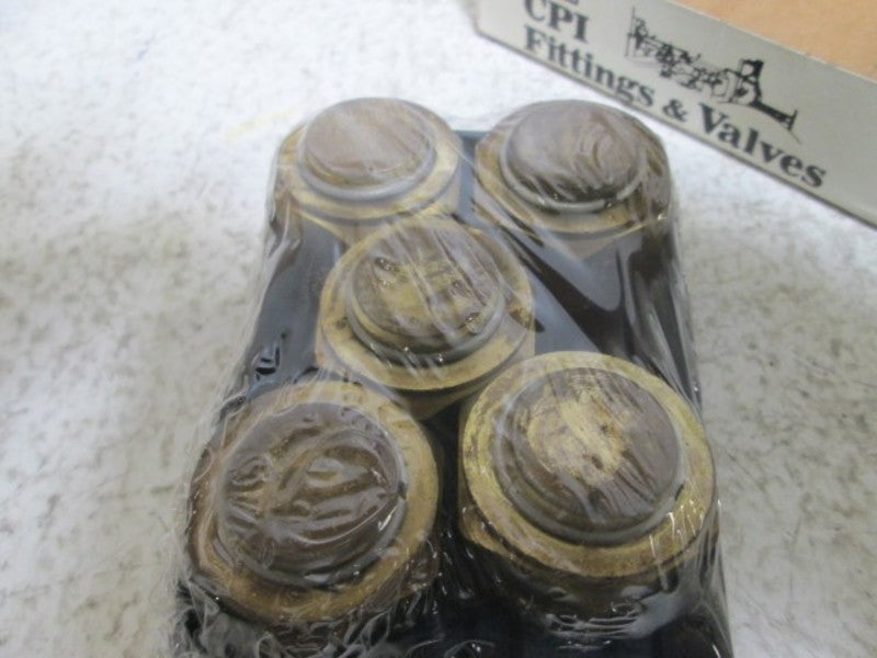 LOT OF 5 FNZ-B CPI FITTING BRASS PLUG NSMP