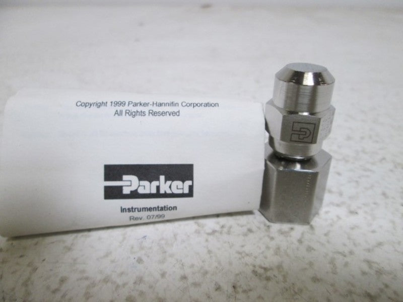 PARKER 4F-PG4L-SS PURGE VALVE  NSMP