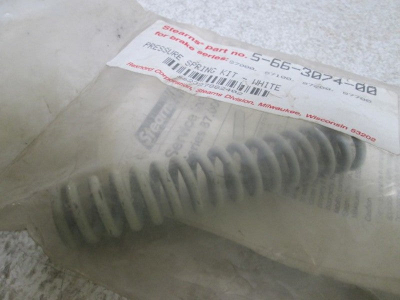 STEARNS 5-66-3074-00 PRESSURE SPRING KIT-WHITE  NSNP IN A BAG