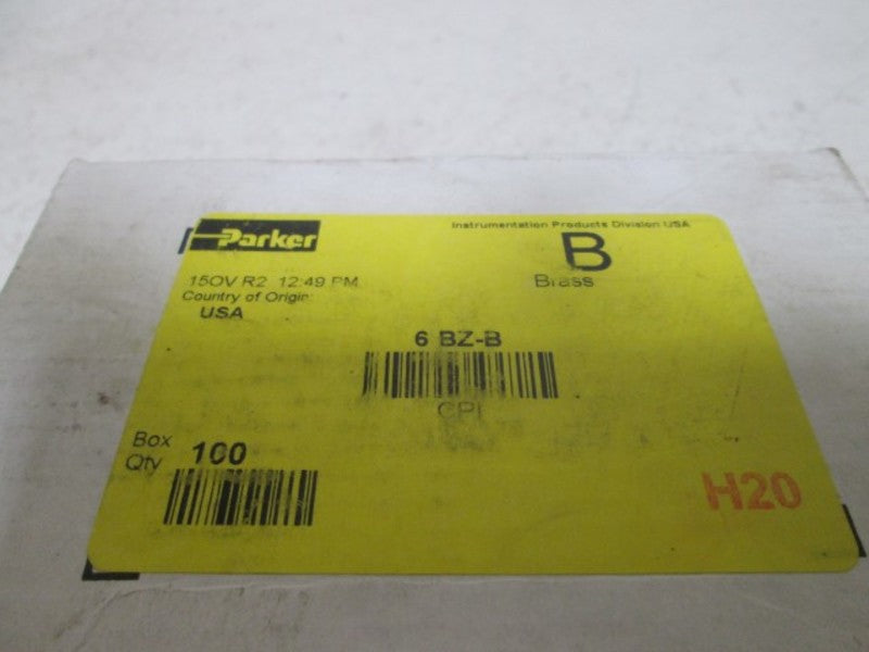 LOT OF 100 PARKER 6 BZ-B NSMP