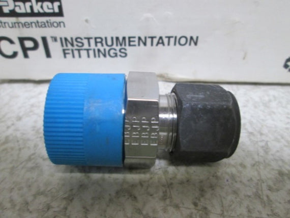 LOT OF 8 PARKER 8-12 FBZ-SS MALE CONNECTOR NSMP