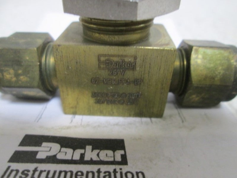 PARKER 6Z-MB6LPFA-BP MINIATURE BALL VALVE  NSMP