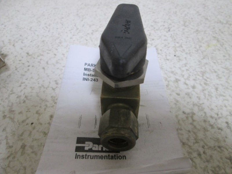PARKER 6Z-MB6LPFA-BP MINIATURE BALL VALVE  NSMP