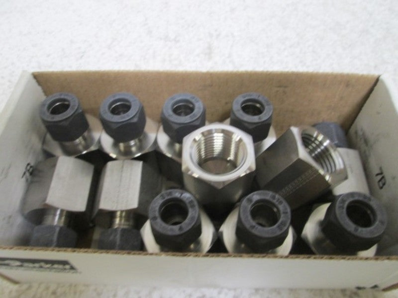 LOT OF 12 PARKER 6-8 GBZ-SS NSMP