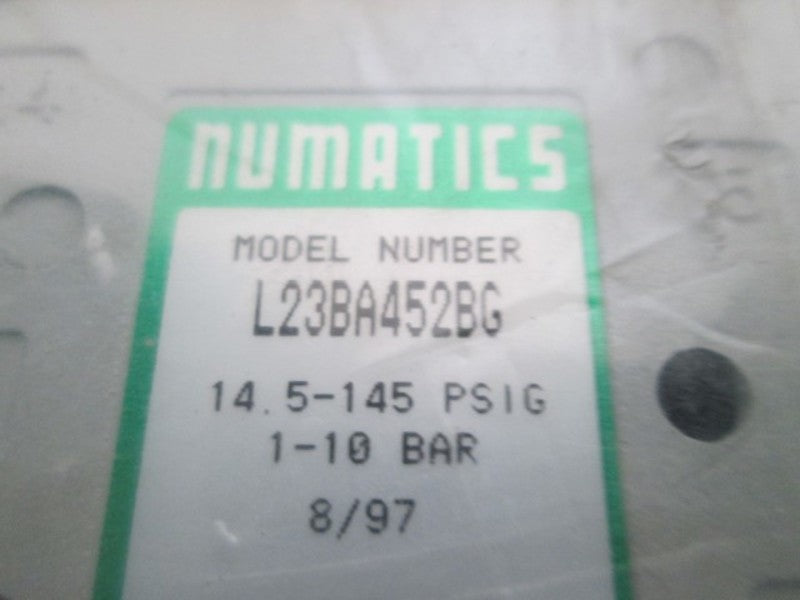 NUMATICS L23BA452BG VALVE  NSNP IN A BAG