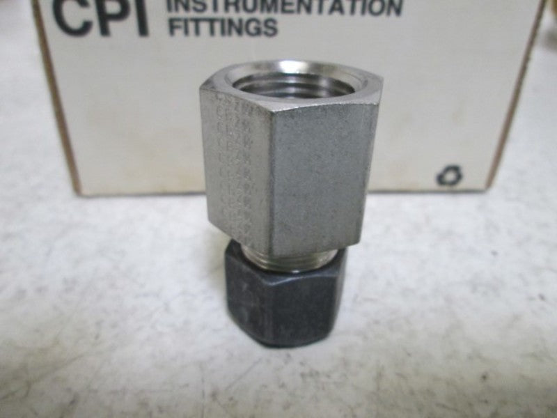 LOT OF 4 PARKER 8-8 GBZ-SS CPI CONNECTOR NSMP