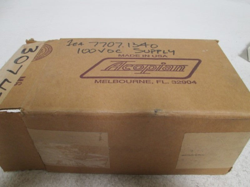 ACOPIAN  B100G65 POWER SUPPLY REGULATED  NSMP