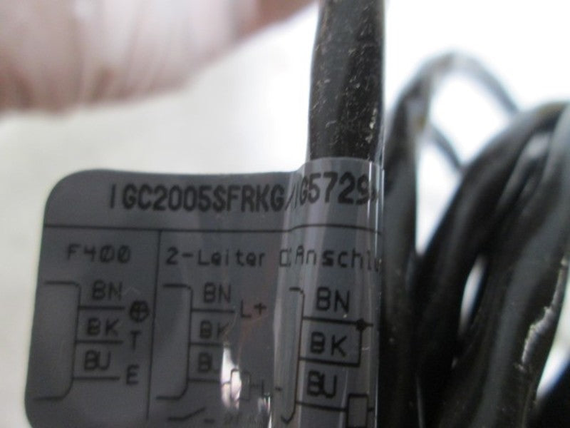 IFM EFECTOR IG5729 IGC2005SFRKG/KG-S INDUCTIVE PROXIMITY SENSOR  NSMP