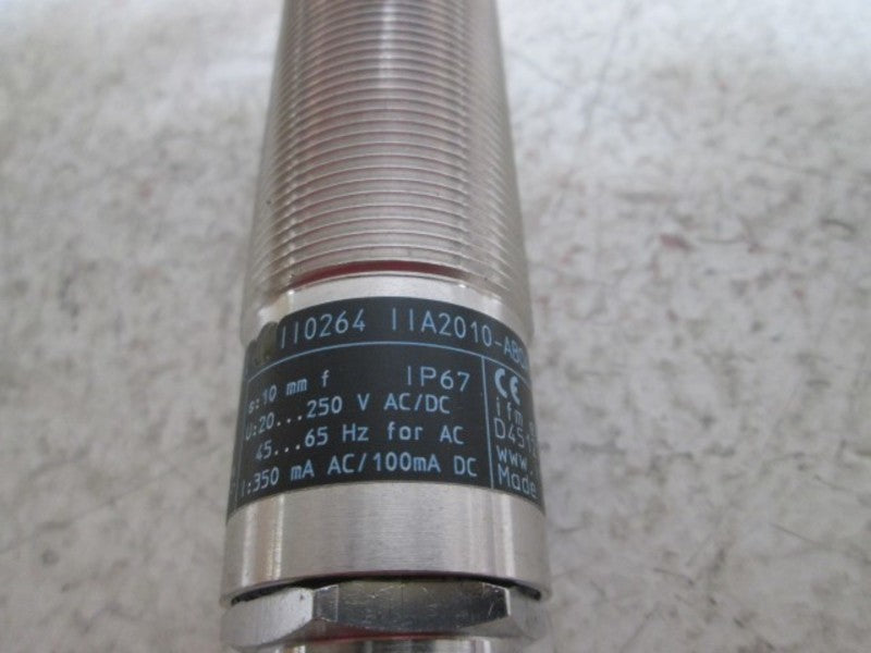 IFM EFECTOR 110264 INDUCTIVE PROXIMITY SENSOR  NSNP