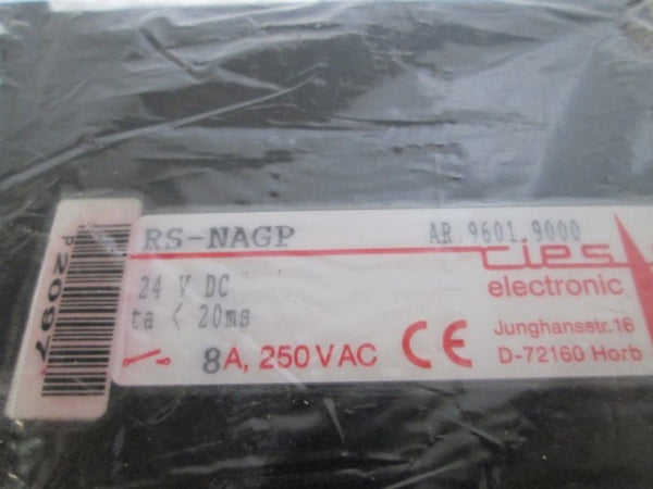 TIESE RS-NAGP SAFETY RELAY 24 V DC 8A 250 VAC  NSNP
