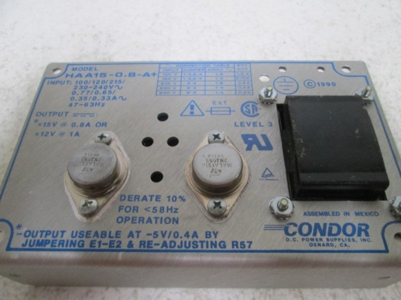 CONDOR HAA15-0.8-A+ NSMP