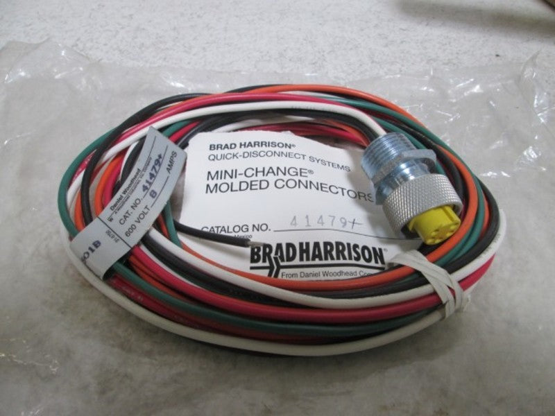 BRAD HARRISON 41479+ CORDSET MINI 600V 8AMP  NSNP