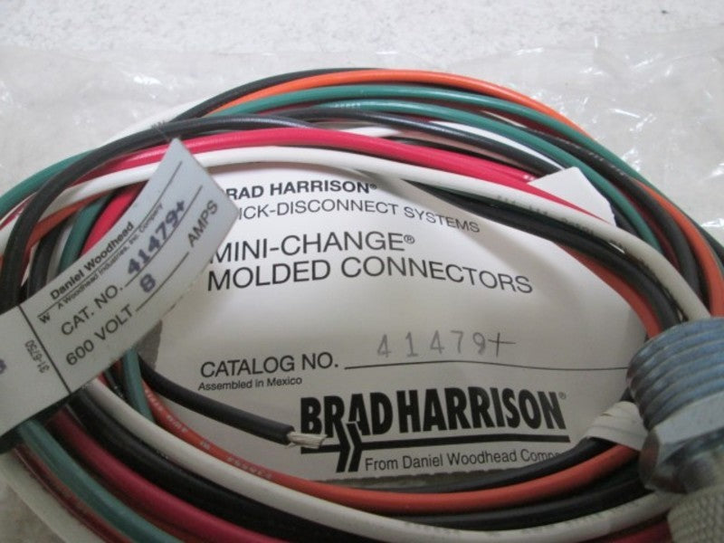 BRAD HARRISON 41479+ CORDSET MINI 600V 8AMP  NSNP