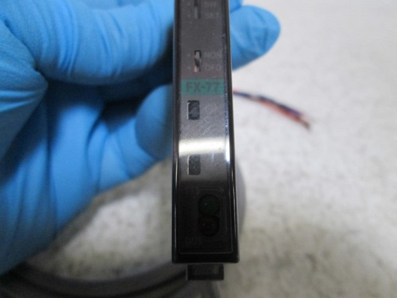 SUNX FX-77 PHOTOELECTRIC NPN OFF DELAY TIMER  UNMP