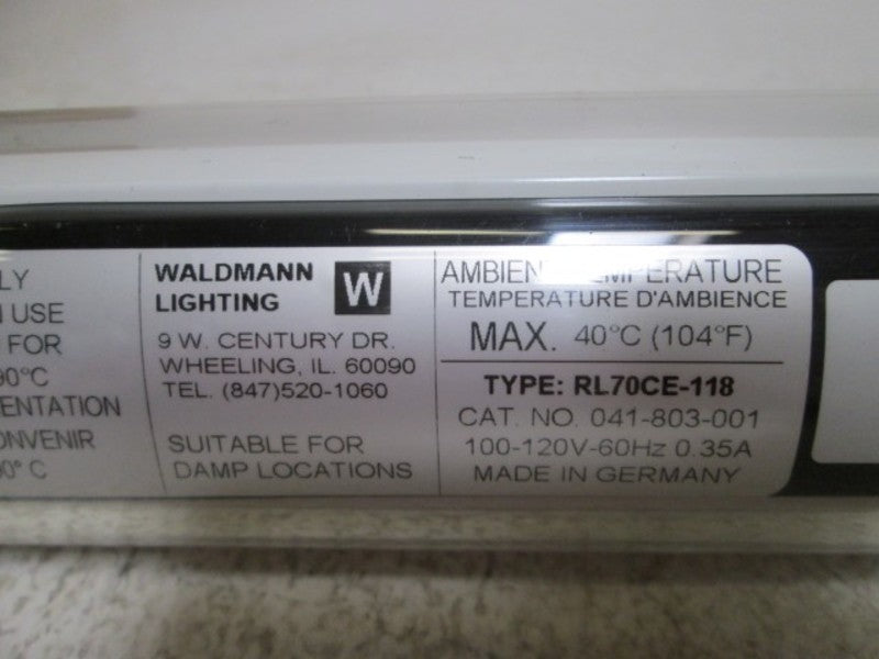 WALDMAN RL70CE-118 TUBE LUMINARE  UNMP