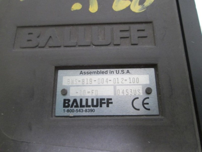 BALLUFF BNS-819-D04-D12-100-10-FD MECHANICAL POSITION SWITCH  UNMP