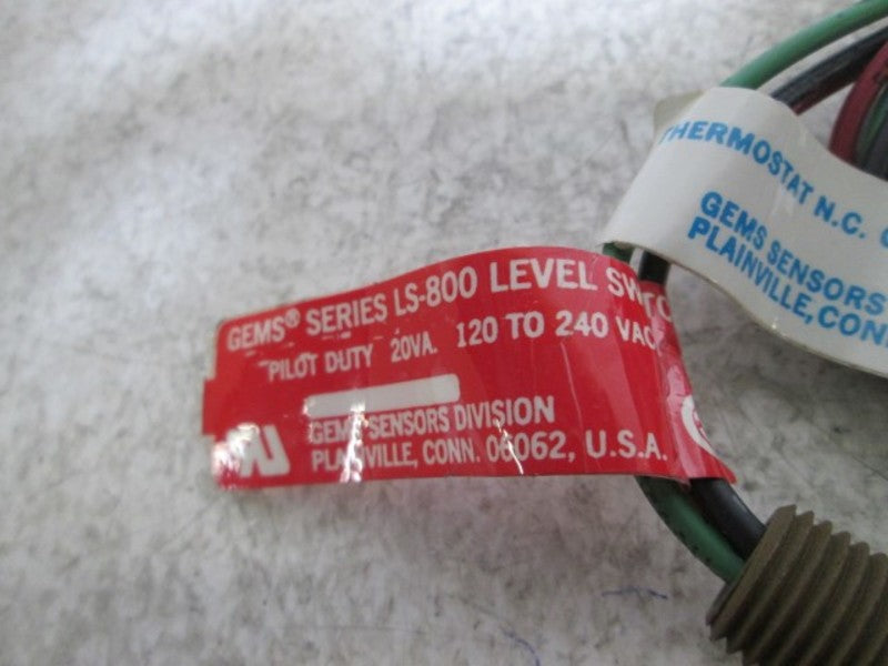 GEMS LS-800 LEVEL SWITCH  UNMP